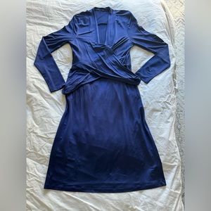 Boss by Hugo Boss blue dress size 10